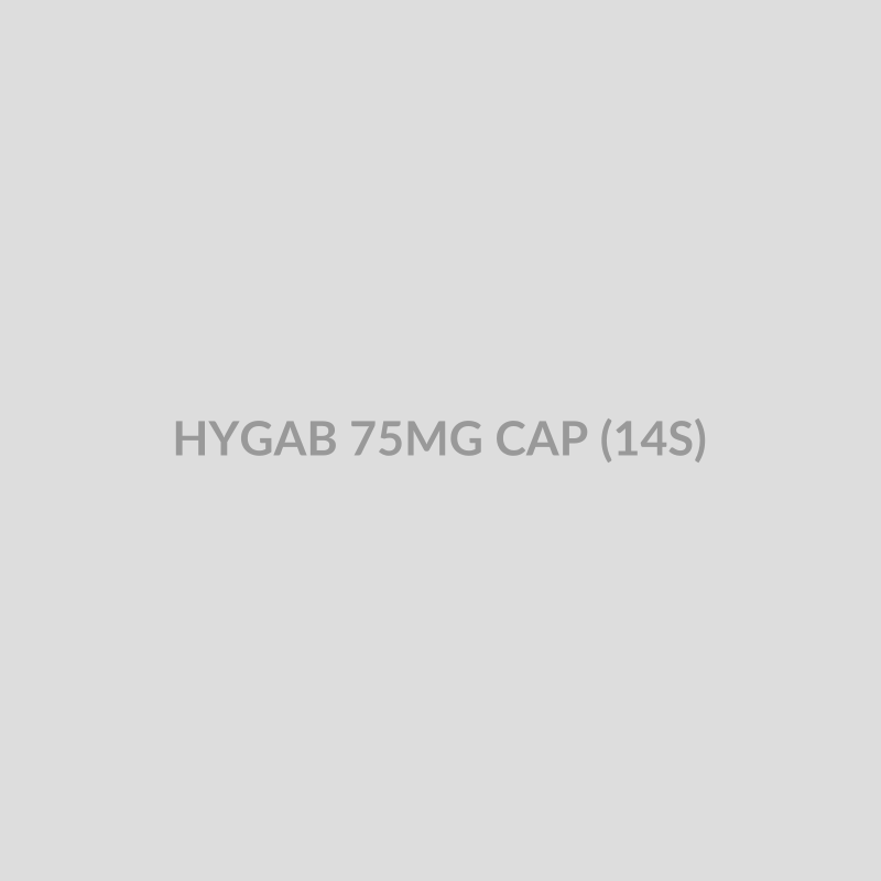 HYGAB 75MG CAP (14S) - Bolan Clinic Pharmacy