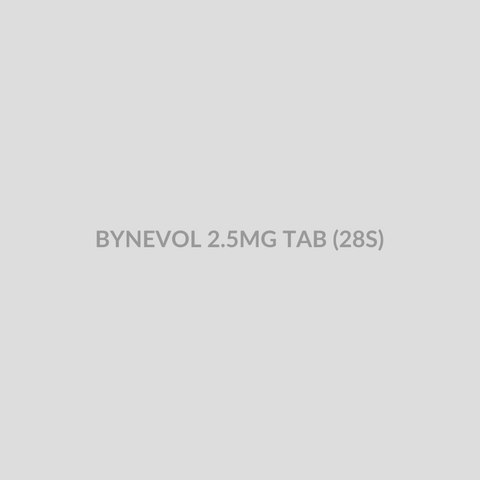 BYNEVOL 2.5MG TAB (28S) - Bolan Clinic Pharmacy