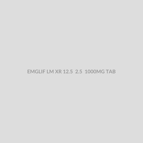 EMGLIF LM XR 12.5 2.5 1000MG TAB - Bolan Clinic Pharmacy