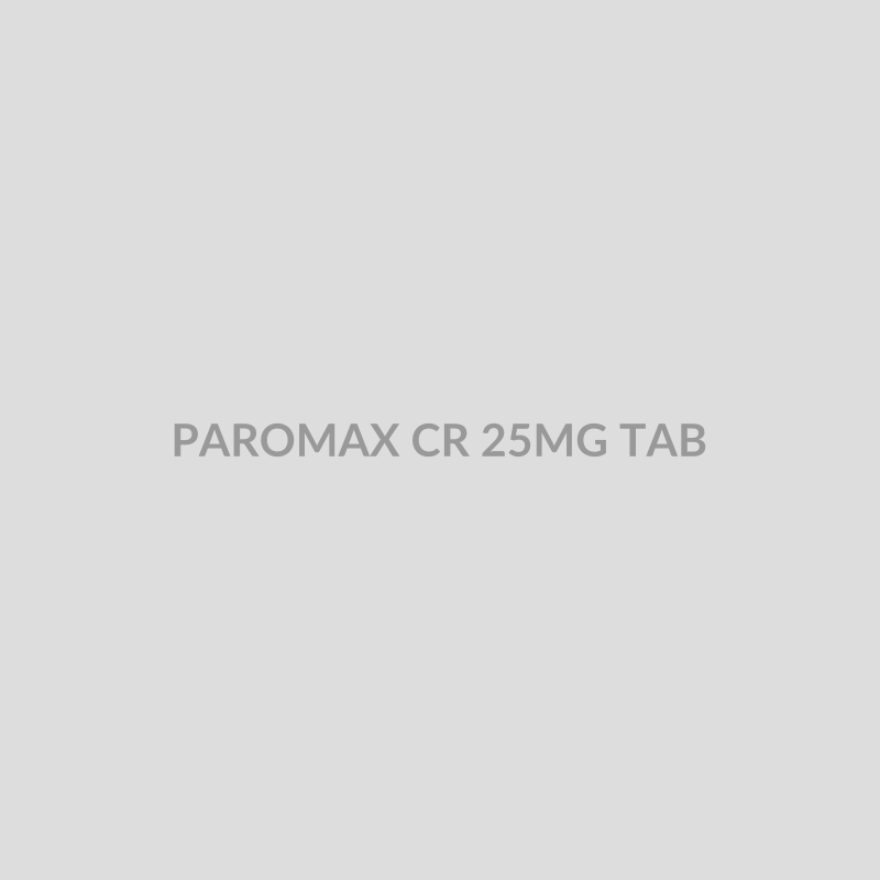 PAROMAX CR 25MG TAB - Bolan Clinic Pharmacy