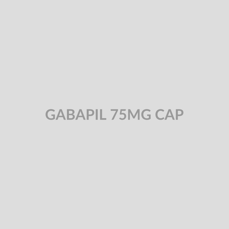 GABAPIL 75MG CAP - Bolan Clinic Pharmacy