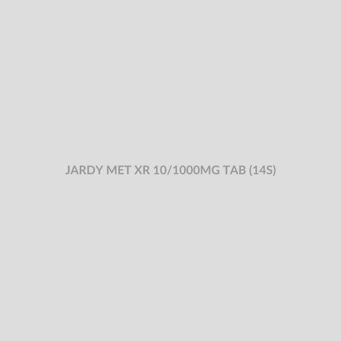 JARDY MET XR 10/1000MG TAB (14S) - Bolan Clinic Pharmacy