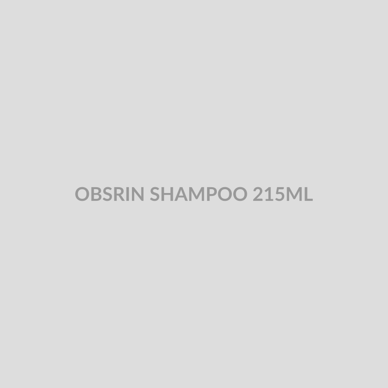 OBSRIN SHAMPOO 215ML - Bolan Clinic Pharmacy