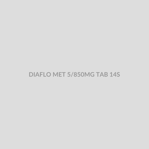 DIAFLO MET 5/850MG TAB 14S - Bolan Clinic Pharmacy