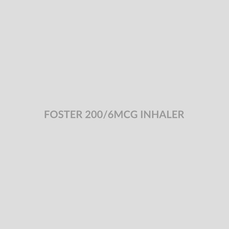 FOSTER 200/6MCG INHALER - Bolan Clinic Pharmacy