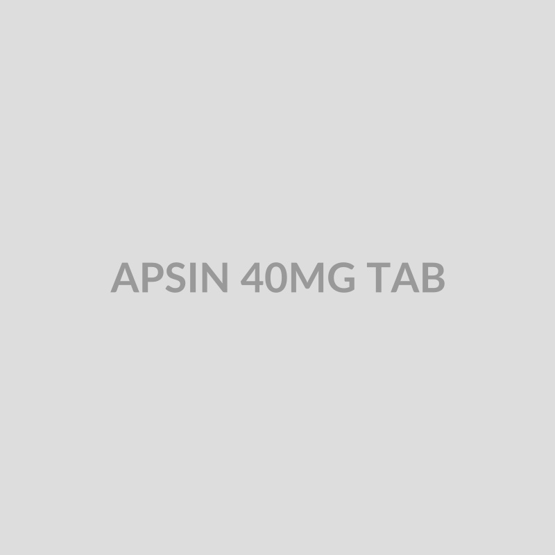 APSIN 40MG TAB - Bolan Clinic Pharmacy