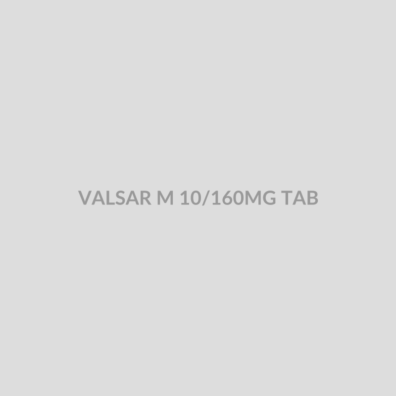 VALSAR M 10/160MG TAB - Bolan Clinic Pharmacy
