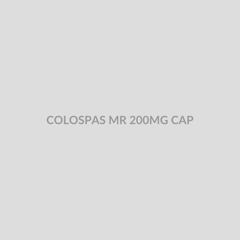 COLOSPAS MR 200MG CAP - Bolan Clinic Pharmacy