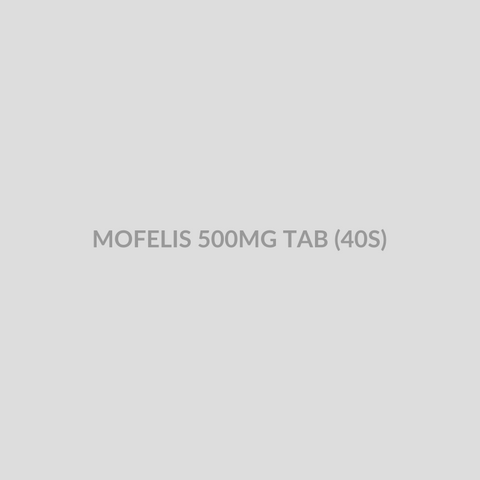 MOFELIS 500MG TAB (40S) - Bolan Clinic Pharmacy