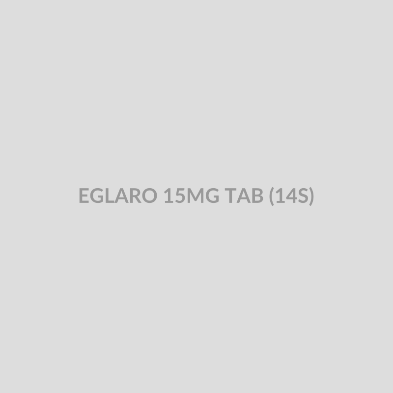 EGLARO 15MG TAB (14S) - Bolan Clinic Pharmacy