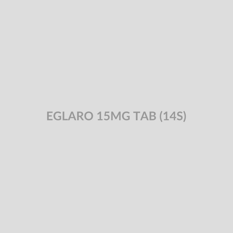 EGLARO 15MG TAB (14S) - Bolan Clinic Pharmacy