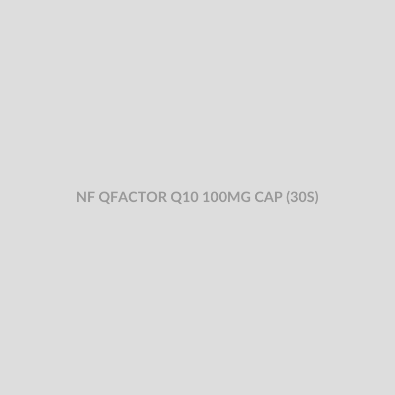 NF QFACTOR Q10 100MG CAP (30S) - Bolan Clinic Pharmacy