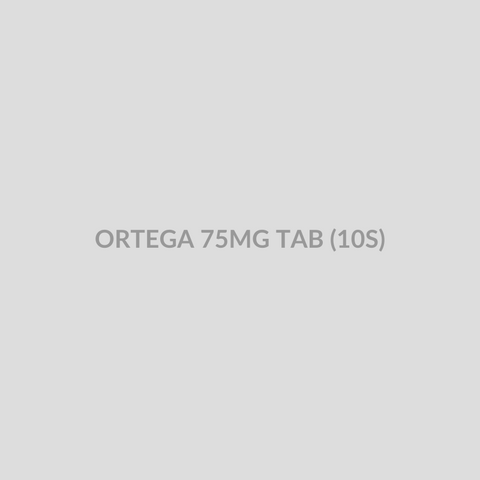 ORTEGA 75MG TAB (10S) - Bolan Clinic Pharmacy