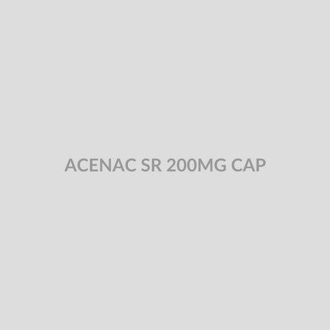 ACENAC SR 200MG CAP - Bolan Clinic Pharmacy