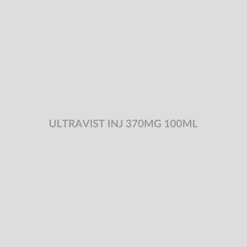 ULTRAVIST INJ 370MG 100ML - Bolan Clinic Pharmacy