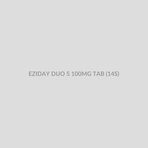 EZIDAY DUO 5 100MG TAB (14S) - Bolan Clinic Pharmacy