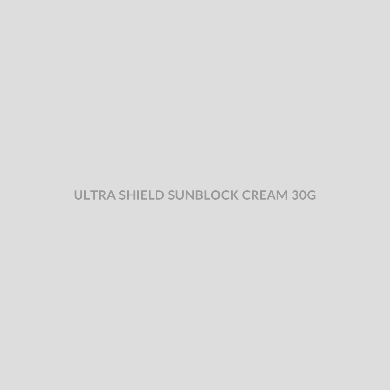 ULTRA SHIELD SUNBLOCK CREAM 30G - Bolan Clinic Pharmacy