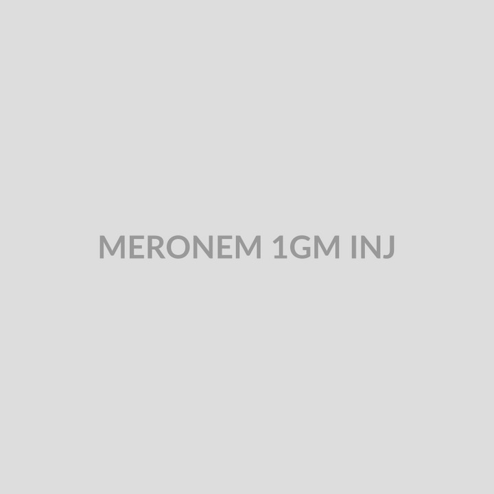 MERONEM 1GM INJ - Bolan Clinic Pharmacy
