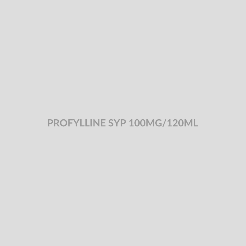 PROFYLLINE SYP 100MG/120ML - Bolan Clinic Pharmacy