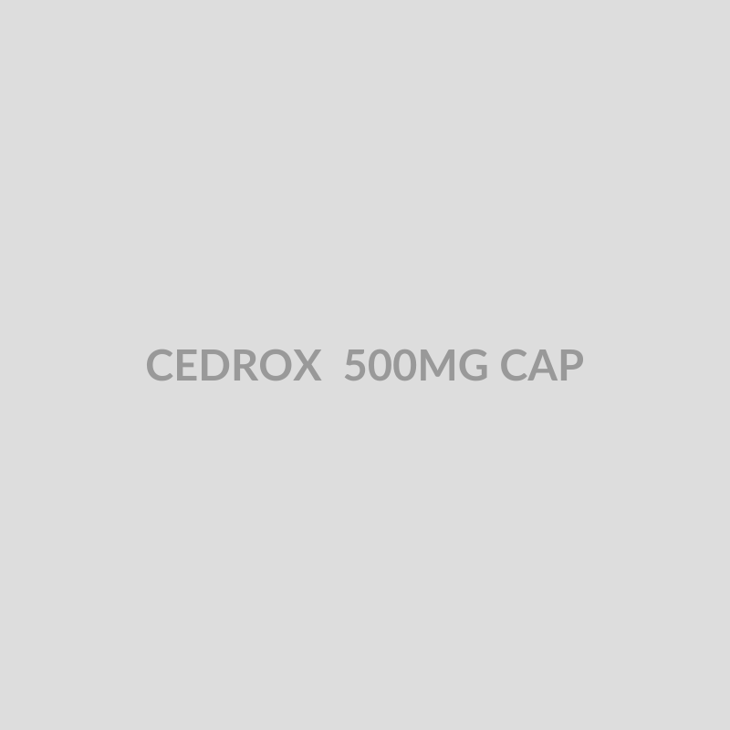 CEDROX 500MG CAP - Bolan Clinic Pharmacy