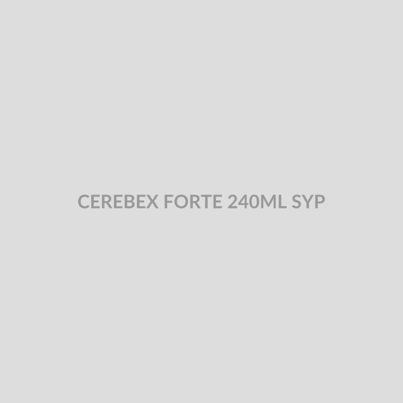CEREBEX FORTE 240ML SYP - Bolan Clinic Pharmacy