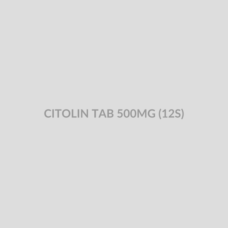 CITOLIN TAB 500MG (12S) - Bolan Clinic Pharmacy