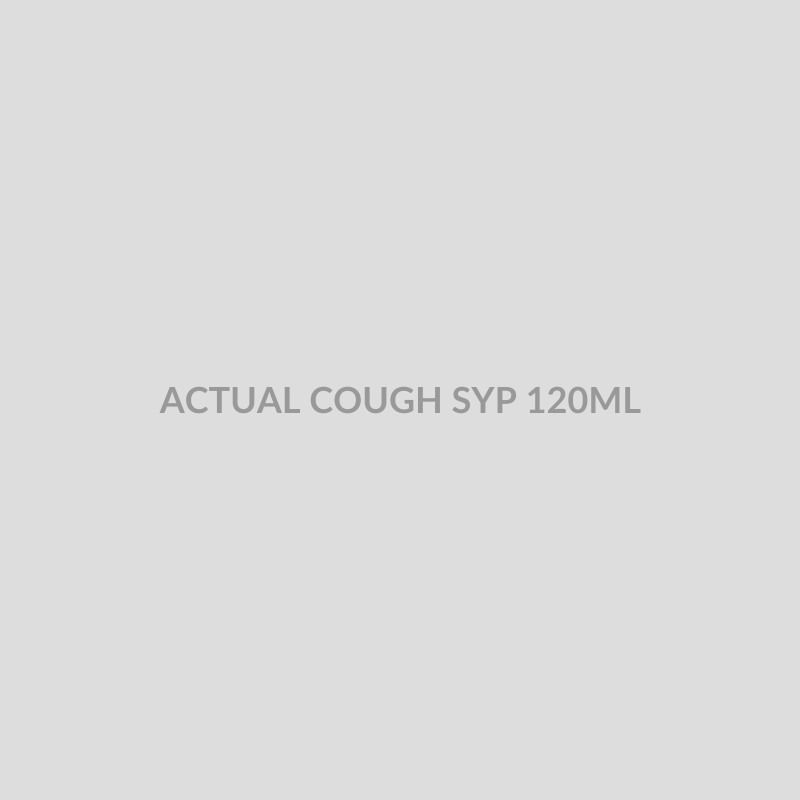 ACTUAL COUGH SYP 120ML - Bolan Clinic Pharmacy