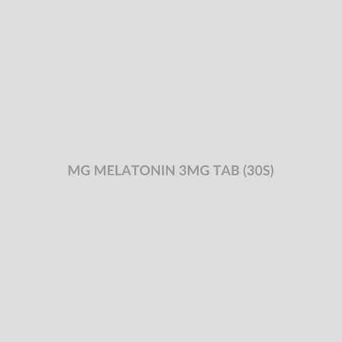 MG MELATONIN 3MG TAB (30S) - Bolan Clinic Pharmacy