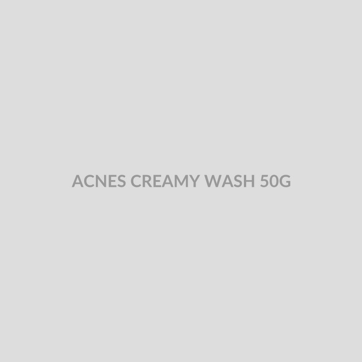 ACNES CREAMY WASH 50G - Bolan Clinic Pharmacy