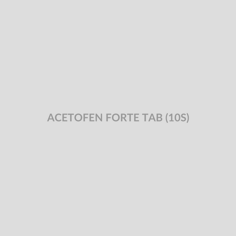 ACETOFEN FORTE TAB (10S) - Bolan Clinic Pharmacy