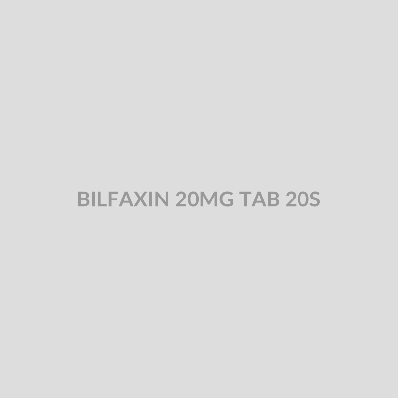 BILFAXIN 20MG TAB 20S - Bolan Clinic Pharmacy