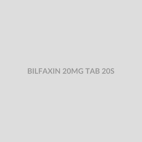 BILFAXIN 20MG TAB 20S - Bolan Clinic Pharmacy