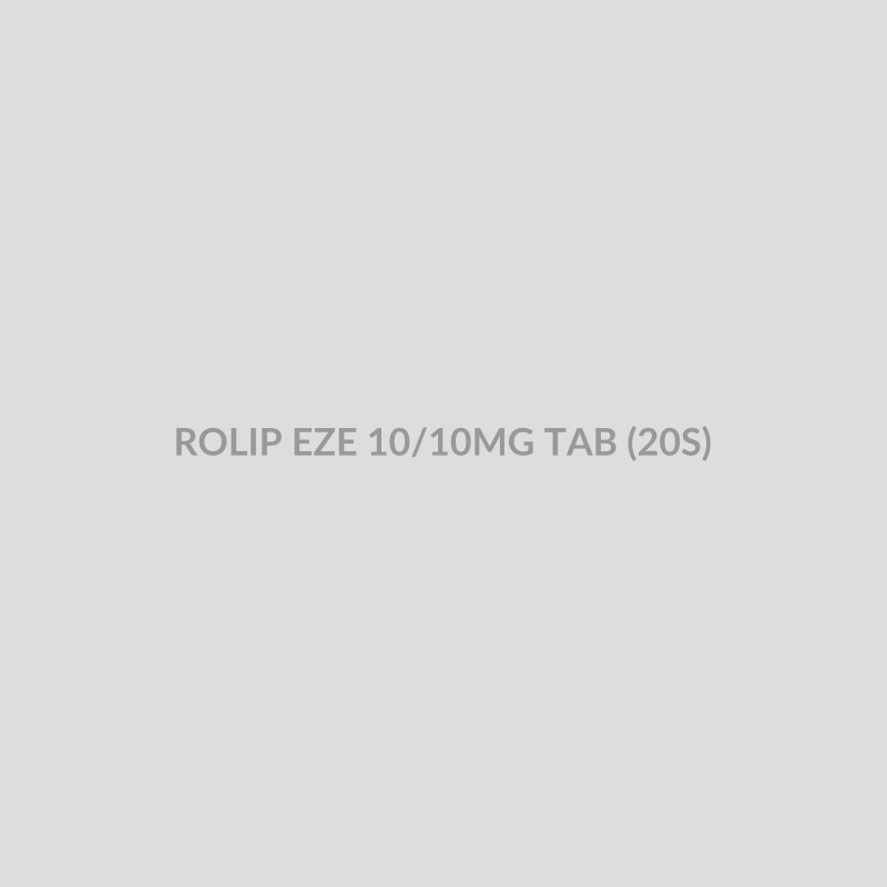 ROLIP EZE 10/10MG TAB (20S) - Bolan Clinic Pharmacy