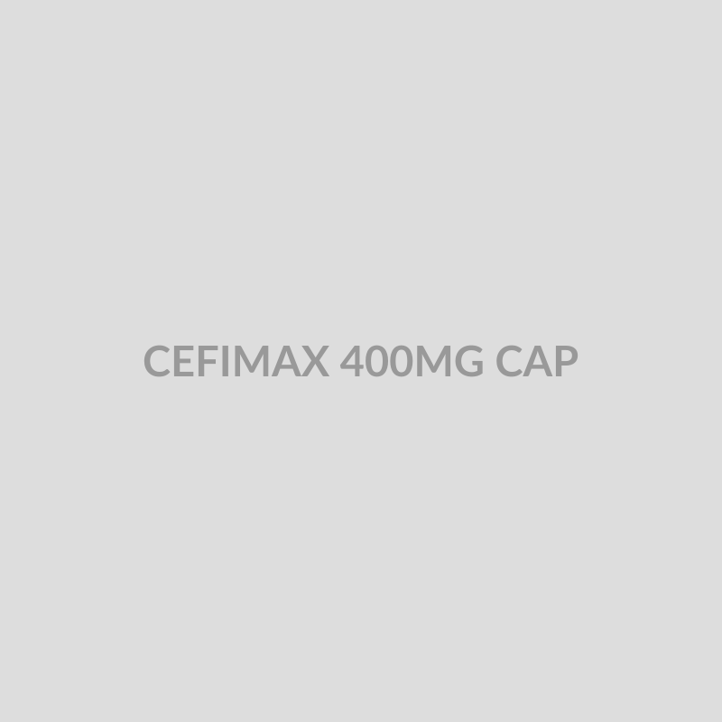 CEFIMAX 400MG CAP - Bolan Clinic Pharmacy