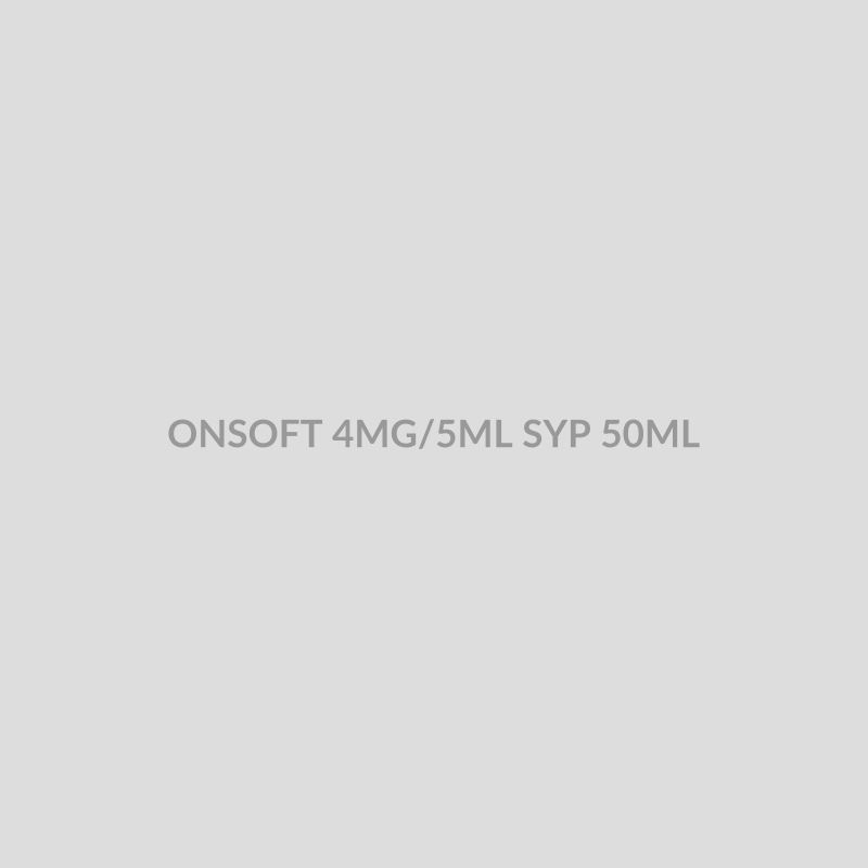 ONSOFT 4MG/5ML SYP 50ML - Bolan Clinic Pharmacy
