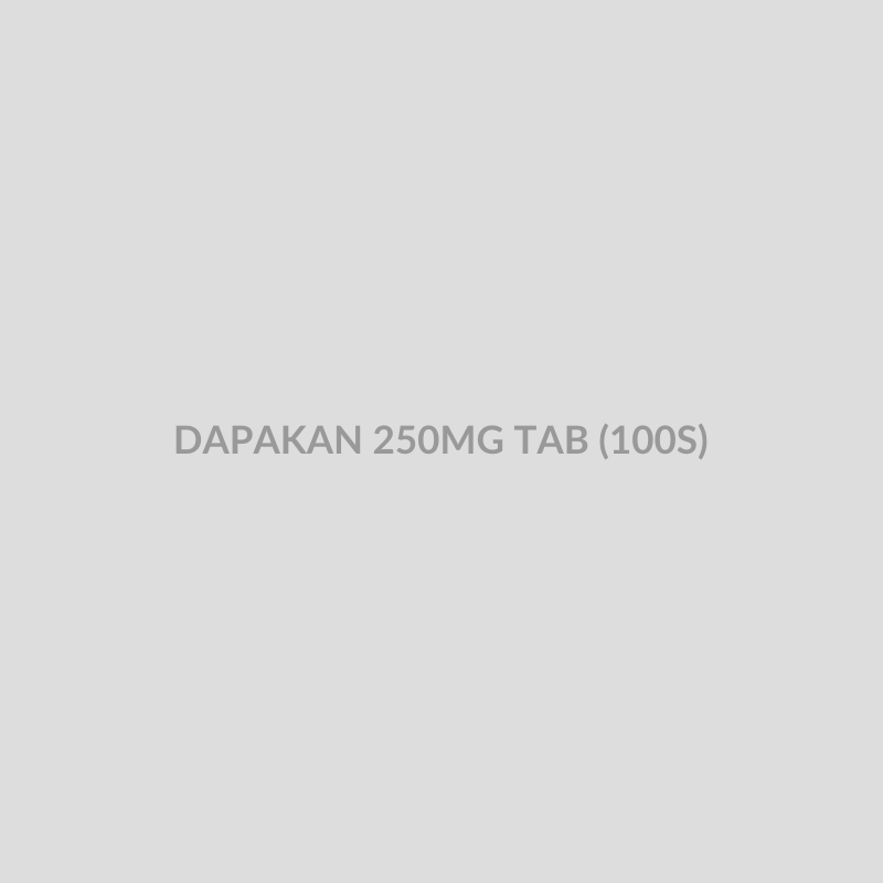 DAPAKAN 250MG TAB (100S) - Bolan Clinic Pharmacy