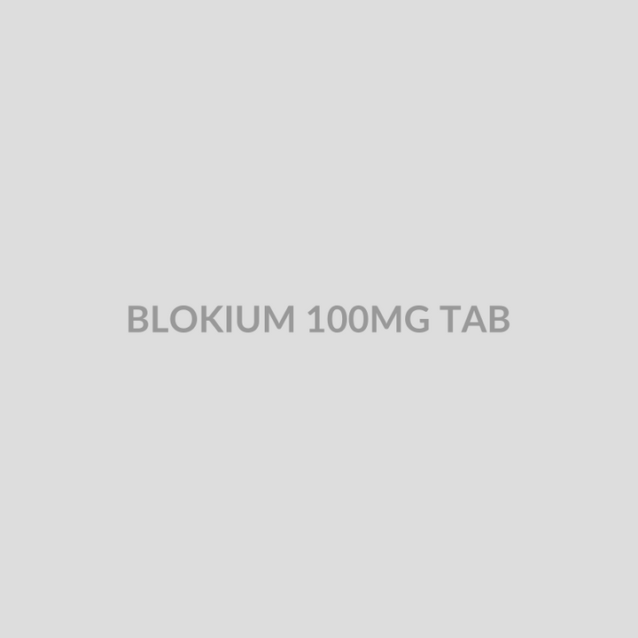 BLOKIUM 100MG TAB - Bolan Clinic Pharmacy