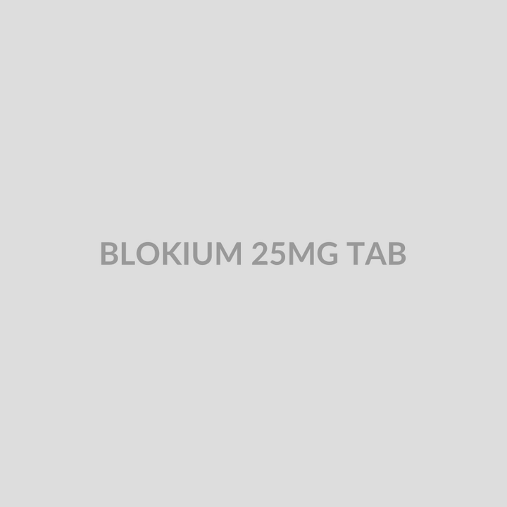 BLOKIUM 25MG TAB - Bolan Clinic Pharmacy