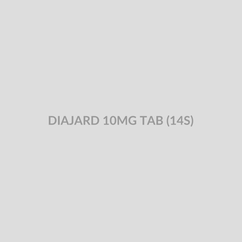 DIAJARD 10MG TAB (14S) - Bolan Clinic Pharmacy