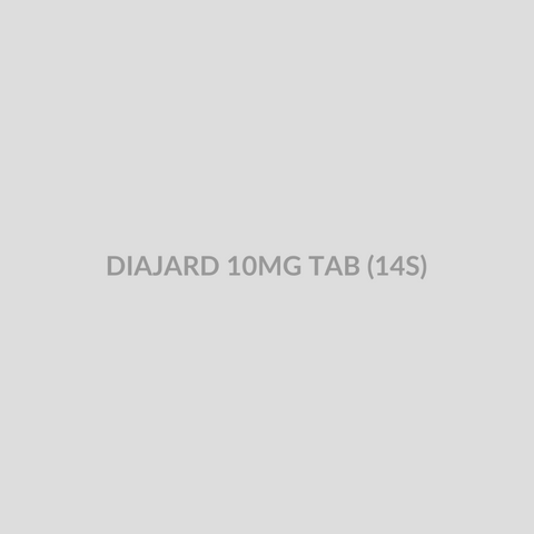 DIAJARD 10MG TAB (14S) - Bolan Clinic Pharmacy