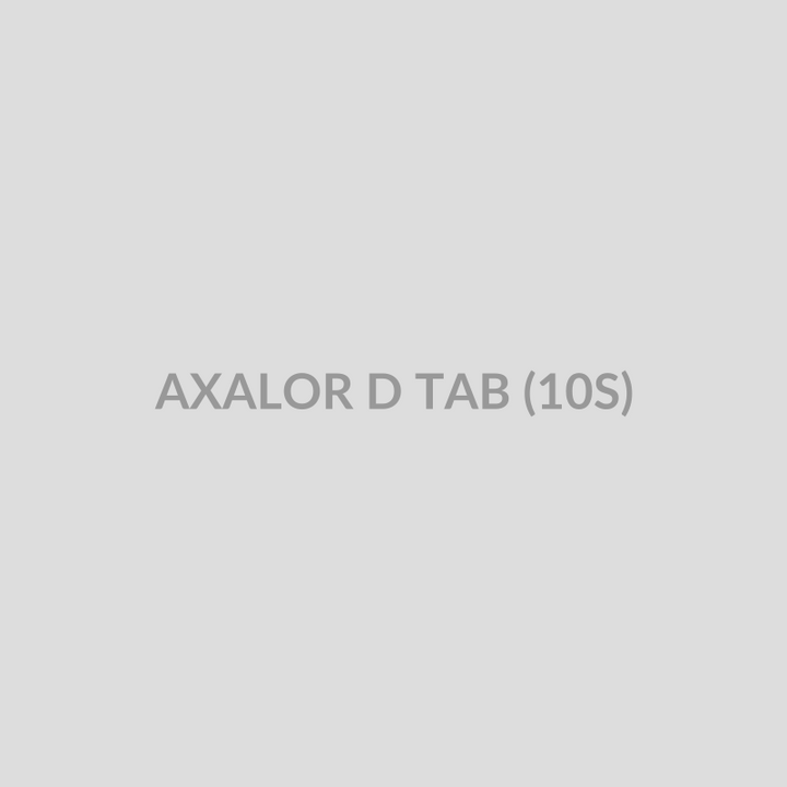 AXALOR D TAB (10S) - Bolan Clinic Pharmacy