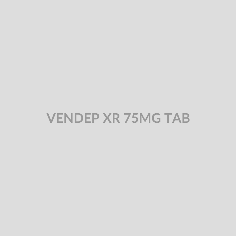 VENDEP XR 75MG TAB - Bolan Clinic Pharmacy