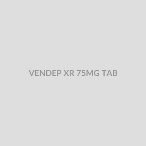 VENDEP XR 75MG TAB - Bolan Clinic Pharmacy