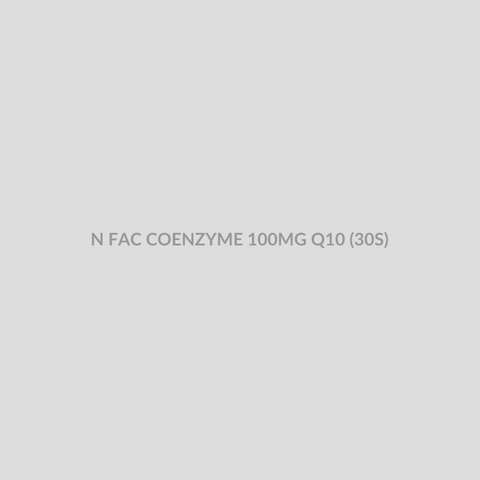 N FAC COENZYME 100MG Q10 (30S) - Bolan Clinic Pharmacy