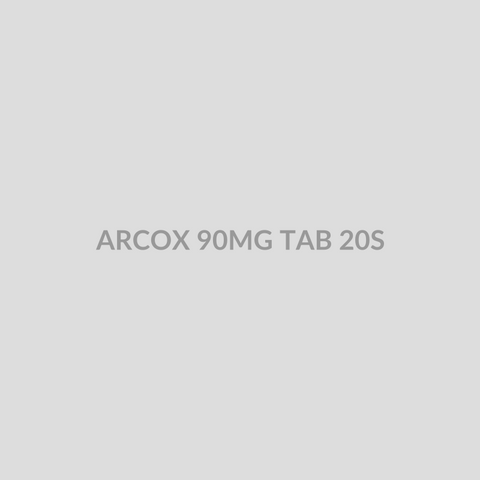 ARCOX 90MG TAB 20S - Bolan Clinic Pharmacy
