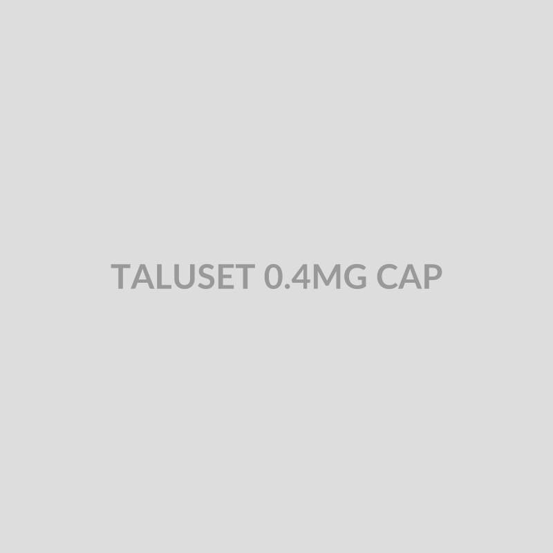 TALUSET 0.4MG CAP - Bolan Clinic Pharmacy