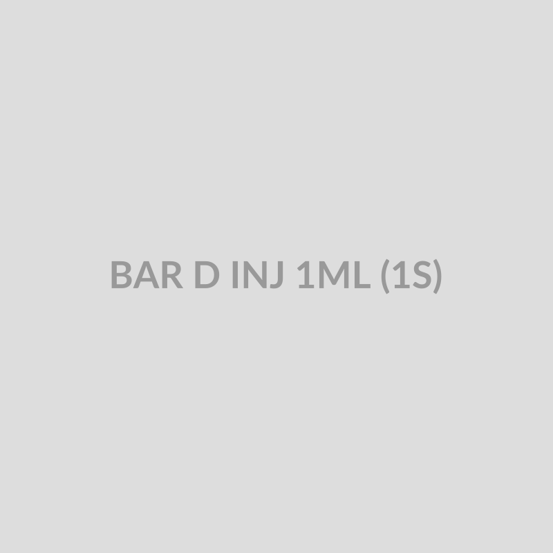 BAR D INJ 1ML (1S) - Bolan Clinic Pharmacy