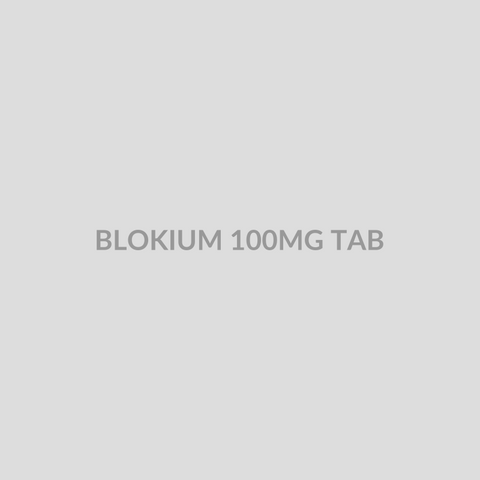 BLOKIUM 100MG TAB - Bolan Clinic Pharmacy