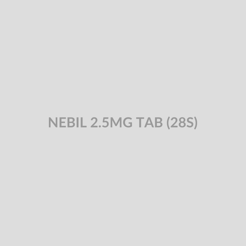 NEBIL 2.5MG TAB (28S) - Bolan Clinic Pharmacy