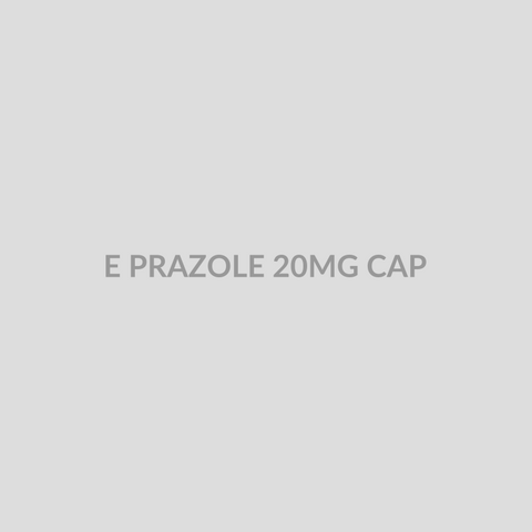 E PRAZOLE 20MG CAP - Bolan Clinic Pharmacy